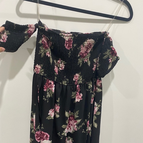 Strapless floral maxidress - Picture 3 of 3